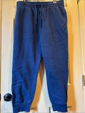 tek gear Navy Blue Men's Fleece Jogger Sweatpants